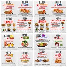 Eating Out Low Carb Keto Meal Plan Keto Fast Food Keto Restaurant