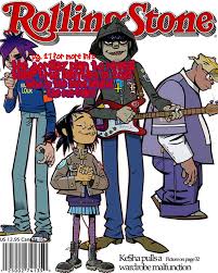 Doyathing Official Video Gorillaz Featuring Andre 3000 And James Murphy Rolling Stones Cover Gorillaz Gorillaz Art Jamie Hewlett