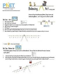 Health issues, environmental problems, and manufacturing processes. Phet Balancing Act Activity Guide Distance Learning Acting Answer Keys Play Math