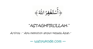 Gambar Tulisan Arab Astaghfirullah Gambar Bagus Dan Keren