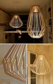 Satu lagi jenis permohonan juga akan digunakan sebagai pasu. 17 Chandelier Dan Lampu Diy Yang Dramatik Diperbuat Daripada Kayu