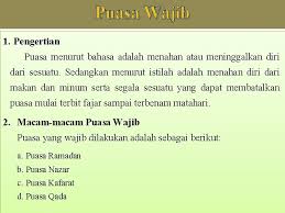Yang ke enam adalah inzal, yaitu keluar. Bab 8 Puasa Puasa Puas Wajib 1 2