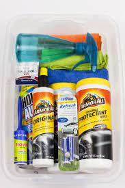 Love This Quick Organizing Tip My Car Would Be So Much Cleaner If I Had All Of The Car Cleaning Supplie Car Cleaning Kit Car Cleaning Hacks Organisation Hacks
