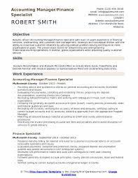 If you have any financial certifications, such. Finance Specialist Resume Samples Qwikresume