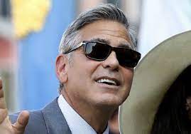 Handsome george clooney, who recently turned 51 on may 6, comes to mind immediately and he many of clooney's characters wear sunglasses. What Sunglasses Is George Clooney Wearing At His Wedding Sunglasses And Style Blog Shadesdaddy Com