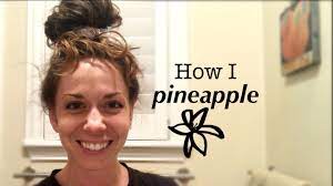 I didn't make a youtube video out of this because i felt it was pretty easy to do. How I Pineapple My Long Hair Youtube