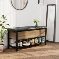 This transitional dining table set sports a charcoal gray finish with textured gray upholstery for an table base color: Dining Room Storage Bench Wayfair