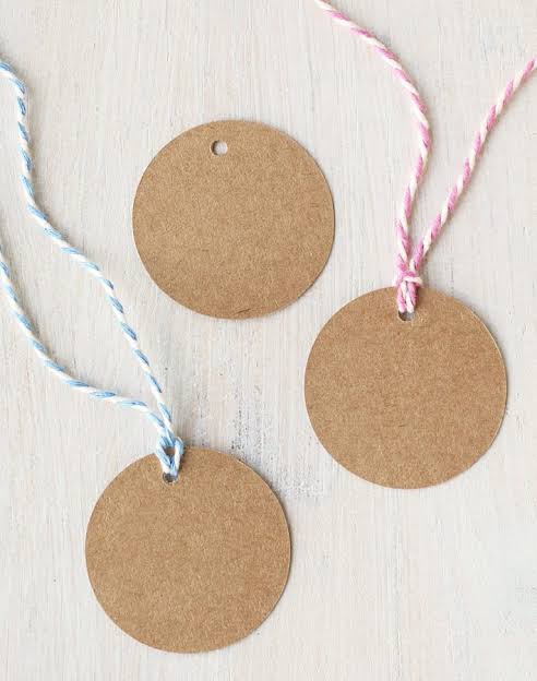 Kraft Round Tags | Gift Wrapping Tags from Paper Tree