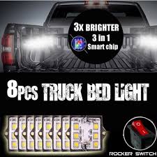 12v Car Truck 8 Pieces Led Pickup Truck Bed Light With Light Waterproof Lighting Kit For Ford Ranger 4x4 Car Light Car Light Assembly Aliexpress