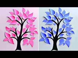 Amazing paper craft for decoration !! Home Decorating Ideas Wall Decoration Ideas Diy Room Decor Wall Hanging Craft Idea Creativeart Youtub In 2021 Wall Hanging Crafts Paper Crafts Diy Kids Diy Decor