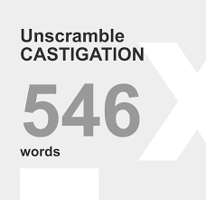Unscramble words takes letters in any order and runs the servers word finder code and shows you every word. Á… Unscramble Castigation 546 Words Unscrambled From Letters Castigation