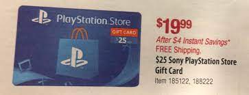 Up to $20 off select premier pet products. Psa 25 Playstation Store Gift Cards Are 5 Off On Bjs Com From 2 21 3 20 Image Ps4