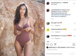 Her birthday, what she did before fame, her family life, fun trivia facts, popularity rankings, and more. Jaloers Romy Monteiro Showt Haar Prachtige Figuur In Badkleding