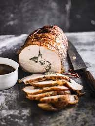 Use toothpicks or wooden skewers to hold in place. Rotisserie Boned Rolled Turkey Recipe Everdure By Heston