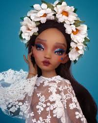 Pidgin Doll On Instagram Suma Summer 2018 Collection Swipe For A Close Up Of Her Makeup And The Full Dress Fashion Dolls Art Dolls Beautiful Dolls