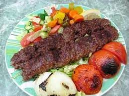 Both are skewered as well. Home Made Iraqi Kebabs Iraqi Kabob Recipe Egyptian Food Middle East Recipes