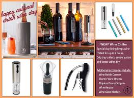 National Wine Day Pampered Chef Wine Accessories New Spring Product Wine Chiller Wine Glass Markers Wine Chiller Wine Aerators