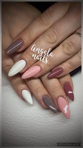 Almond Autumn Nails Manicure My Nails Hair And Nails