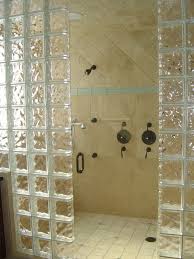 Glasbausteine Fur Dusche 44 Prima Bilder Glass Block Shower Glass Blocks Bathroom Decor