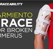 BraceAbility Sarmiento Brace - Humeral Shaft Fracture Splint Cast for  Broken Upper Arm, Shoulder, Bicep and Humerus Bone with Stockinette Support  ...