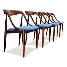 Teak Dining Chairs By Johannes Andersen For Uldum Mobelfabrik 1960s Set Of 4 Dining Chairs Vintage Dining Chairs Teak Dining Chairs