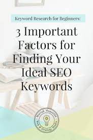 Keyword Research How To Find Your Ideal Seo Keywords Seo Keywords Seo Seo For Beginners