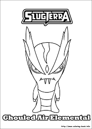 The villain professor thaddeus blakk wants to turn the slugs from slugterra into ghouls that are more powerful but cruel creatures. Slugterra Coloring Picture