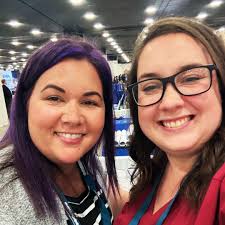 Cribs for Kids' Chief Programs Officer Devon George, MSN, RN, and Chief  Development Officer Andrea Wilson, MSW, are having an incredible time  connecting with Cribs for Kids Partners at NACCHO360 in Detroit!