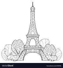 7 wonders coloring pages free coloring pages printable for kids and adults. Eiffel Tower For Coloring Printable Fabulous Pictures Freeges Slavyanka