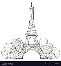 7 wonders coloring pages free coloring pages printable for kids and adults. Eiffel Tower For Coloring Printable Fabulous Pictures Freeges Slavyanka