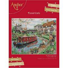 Cross stitch (116) apply cross stitch filter ; Buy Anchor Counted Cross Stitch Kit Country Canal Diy 27 99