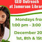 GED Outreach at the Jamerson Library event in Appomattox, VA
