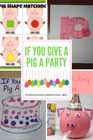 And you can freely use images for your personal blog! If You Give A Pig A Party Activities For Preschoolers