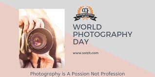 Today We Observe The World Photography Day Which Aims To Inspire Photographers Across The Planet To Sha World Photography Day Life Photography Boarding School