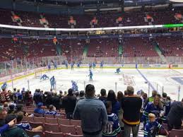 Rogers Arena Section 118 Home Of Vancouver Canucks