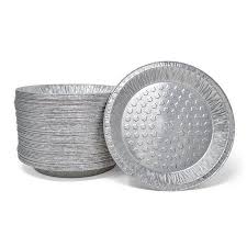 Fig Leaf 60 Pack Premium 9 Inch Pie Pans L 36 Gauge L Disposable Tart Pan Tin Plates Aluminum Foil F Aluminum Pie Pans Aluminum Pans Low Country Boil Party
