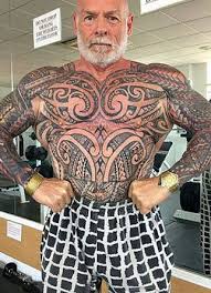 Guy in a shirt with a tattoo in the studio on a gray background. Ray Houghton S 9 Tattoo S Their Meanings Body Art Guru
