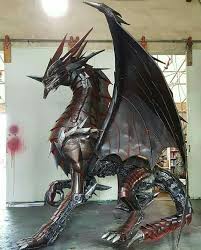 Pin By Annette Geels On Draken Hebbe Dingetjes Dragon Sculpture Dragon Art Art