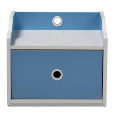 Find the perfect dresser or nightstand for your kid's bedroom at big lots. Blue Kids Nightstands Kids Bedroom Furniture The Home Depot