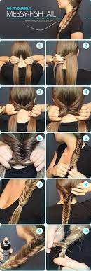 These 11 Easy Quick Braids Will Save You So Much Time There Are Half Up Styles Pony Tails And More Fish Tail Braid Messy Fishtail Braids Hair Styles