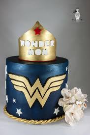 Birthday Cake Ideas For Mother Wonder Mom By 2cute2biteme Ozge Bozkurt Wonder Woman Cake Mom Cake Mothers Day Cakes Designs