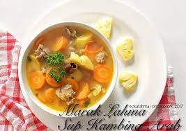 Tunggu ebi dingin dan daun jeruk dapat disisihkan agar ebi lebih tahan. How To Cook Perfect Marak Lahma Sop Kambing Arab