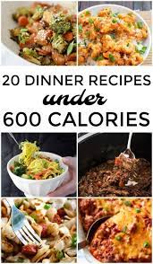 1400 calories or less for the day. 20 Dinner Recipes Under 600 Calories This Gal Cooks