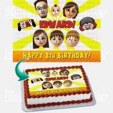 Fgteev Edible Image Cake Topper Personalized Birthday Sheet Decoration Custom Party Frosting Transfer Fondant Edible Image Cake Topper Edible Image Cake Edible Images