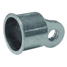 Fork latch is used in chain link fence. Yardgard 1 3 8 In Aluminum Rail End 328550c The Home Depot