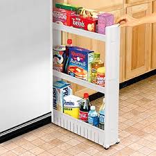 Slim Slide Out Pantry Get Organized Home Small Kitchen Organization Slide Out Pantry