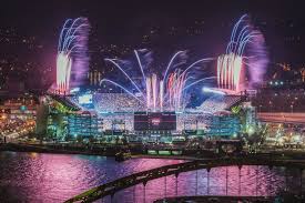 Pnc Park Fireworks Night Pittsburgh Pa Fireworks Fireworks Photo Heinz Field