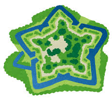 五稜郭のイラスト | かわいいフリー素材集 いらすとや