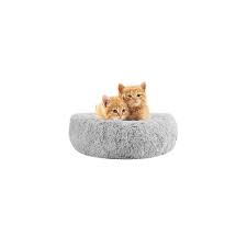Solving a cat's stress and anxiety is easier said than done. Best Pet Products Uk Lontg Calming Pet Bed Cushion Fluffy Plush Cat Bed Puppy Donut Cuddle Bed Cozy Pet Nest Pet Sofa Round Basket Bed Sleeping Bed Mat For Small Medium