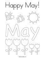 Grab them to celebrate may, decorate for may, or just for the heck of it. May Coloring Pages Twisty Noodle